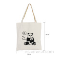 Lindo panda bolso de mano bolso de hombro bolsos de mano